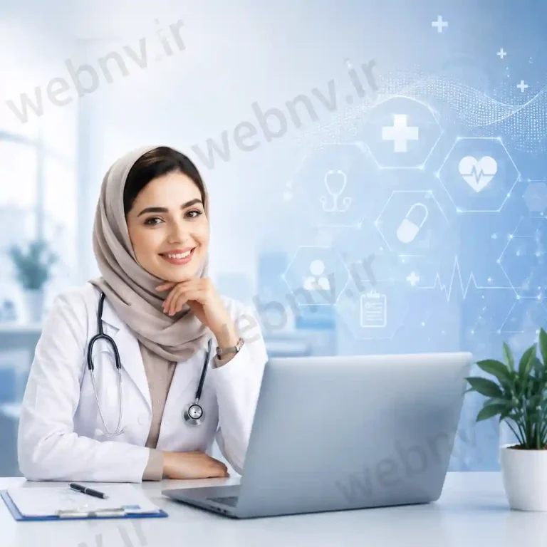 طراحی سایت پزشکی حرفه ای